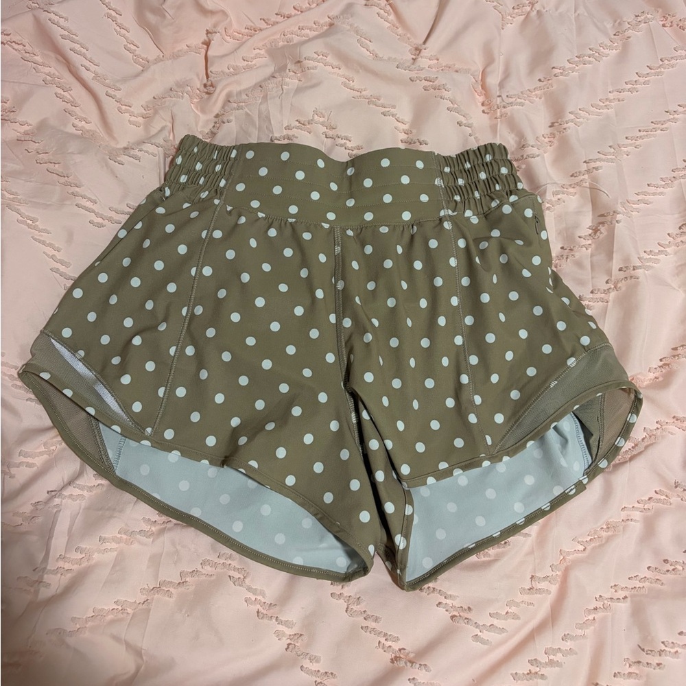 Polka Dot Athletic Shorts Lululemon